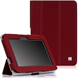 CaseCrown Bold Trifold Case (Red) for Amazon Kindle Fire HD 8.9 Inch (Built-in magnet for sleep / wake feature)