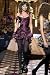 New ROBERTO CAVALLI Purple Corset Silk Flare Dress M / medium