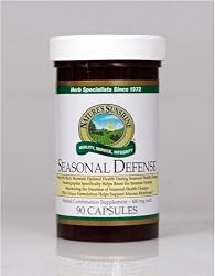 Nature's Sunshine Seasonal Defense Herbal Combination Supplement for Powerful Immune Support (90 caps)