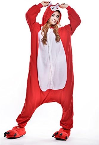 Xiannv Cosplay Kigurumi Pajamas Unisex Adult Cosplay Costume Animal 04 (L, picture color)