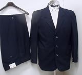 Gianni Vironni 3 Button Single Breasted Business Dress Suit Navy Sizes 38-52