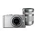 Olympus PEN E-PL3 Systemkamera (12 Megapixel, 7,6 cm (3 Zoll) Display, bildstabilisiert) silber Kit mit 14-42mm und 40-150mm Objektiven silber