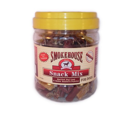 Childrens Toyshop  Pet Supplies : Smokehouse Snack Mix 1-Pound Bucket of Dog Treats