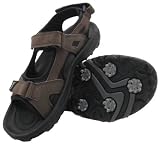 Palm Springs Mens Golf Sandals BROWN/BLACK