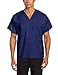 Landau Essentials Unisex Relaxed Fit 1-Pocket V-Neck Scrub Top 7502