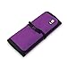 BUBM Portable Universal Wrap Electronics Accessories Travel Organizer/Hard Drive Bag/Cable Stable/Baby Healthcare Kit (4-Purple)