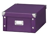 Zeller 17793 Aufbewahrungsbox, Pappe / 31 x 26 x 14, lila