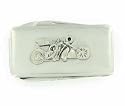 Gentleman's Knife/Money Clip (Scissors/file/blade) w/Motorcycle