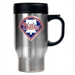 Philadelphia Phillies Stainless Steel Travel Mug (Primary Logo)