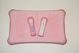 Wii Fit Balance Board Anti Skid Foot Massage Pad with Wiimote Jacket - PINK ....