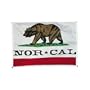 Nor Cal White Mens Republic Flag
