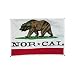 Nor Cal White Mens Republic Flag