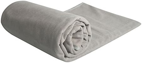 Sinoyoga Yoga Mat Towel Polar Fleece Cotton Super-absorbent Non Slid Fast Drying (24" X 72")
