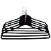 Joy Mangano 5-pk. Huggable Suit Hangers Black
