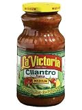 Cilantro Salsa - La Victoria Salsa Cilantro Medium - 16 oz by La Victoria