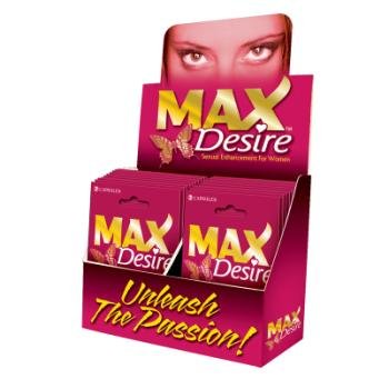 New - MaxDesire Female Enhancement Pills Case Pack 24 - 5329984