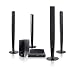 LG HT503TH - 5.1 DVD Home Cinema System - 500W Output & HDMI 1080P Upscaling sync, DivX movie playback