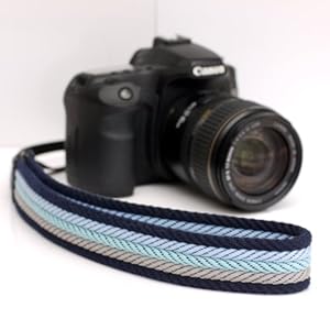 Ciesta CSS-F38-022 Fabric Camera Strap (Cheyenne Blue) for Toy Camera DSLR Mirrorless Camera