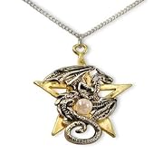 Dracogram Dragon Pentagram Pendant Necklace