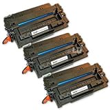 LD © Compatible HP Q6511A (11A) Set of 3 Black Laser Toner Cartridges