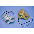 Glittermaske silber