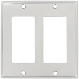 CHROME POLISHED NICKEL Switchplates Outlet Covers, Rocker, GFCI 2 Decora
