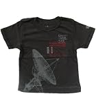 Satellite Short Sleeve Tee in Dark Charcoal (c) ~ infant - child
