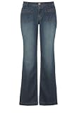Avenue Plus Size Tall Double Patch Pocket Bootcut Jean
