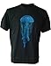 Sodatees Men's Monster Jelly Fish Water Sport Kitesurfing T-Shirt