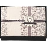 『ご挨拶 内祝 お返し 結婚内祝 出産内祝 引越などに人気の商品』　ナポレオンクラブ　北欧ストライプ二枚合わせ毛布　グレー　【のし・包装可】