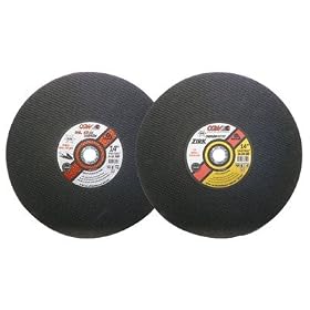 CGW Abrasives Type 1 Cut-Off Wheels, Chop Saws {36123} by CGW Abrasives