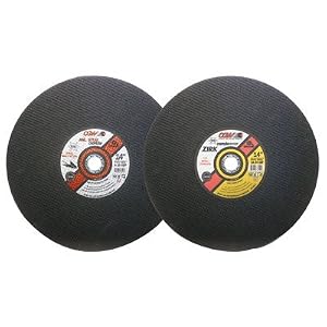 CGW ABRASIVES 36123 CHOP SAW CUT-OFF WHEEL 14 - GRIT 36P by CGW Abrasives