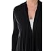 Azules Women's Rayon Span Open Front Drape Cardigan