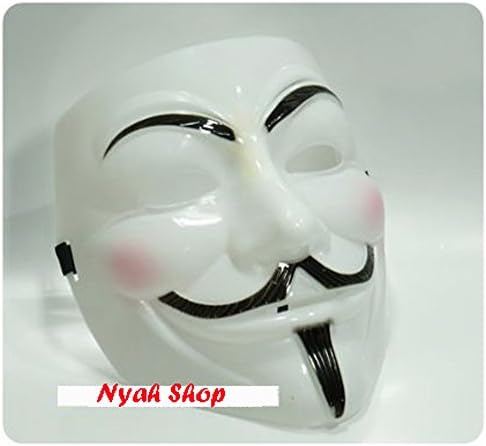 Fancy V for Vendetta Mask White