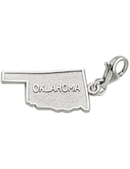 Rembrandt Charms Oklahoma Charm with Lobster Clasp