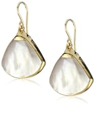 Devon Leigh Mother-Of-Pearl Fan Earrings