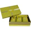 Plum Flowers Portus Cale Boxed Gift Set with 3 Soaps from Castelbel