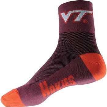 Hokies Quarter Socks