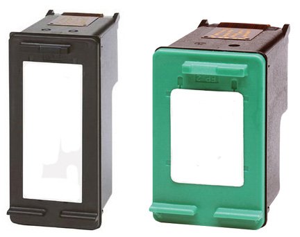 Generic Remanufactured Ink Cartridges Replacement for HP 96, 97 (Black, Color, 2-Pack)