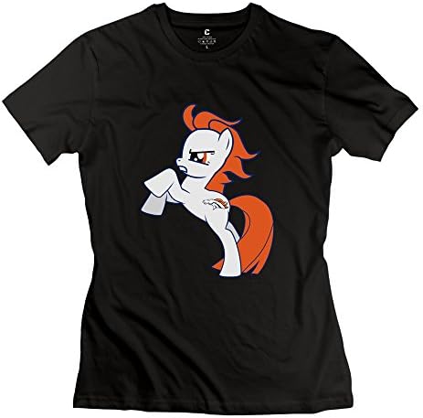 ROCRO Women's Denver Broncos Tees X-Small Black