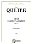 Seven Elizabethan Lyrics, Op. 12 (Kalmus Edition)