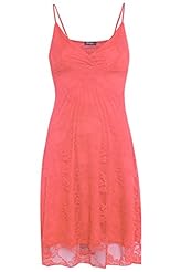 Plus Size Lace Mesh Scoop Neck Sleeveless Spaghetti Strap Floral Print Skater Dress/Mini Dress 