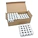 Stonebriar SB-SP-3424A 6-7 Hour Long Burning Unscented Tea Light Candles, 300 Pack, White