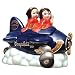 NEW Campbells Kids Gold Edition Airplane Salt & Pepper Shakers