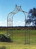 VICTORIAN FRENCH FLEUR DE LIS GARDEN ARBOR / TRELLIS