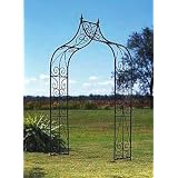 VICTORIAN FRENCH FLEUR DE LIS GARDEN ARBOR TRELLIS by coventryheirlooms