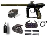 NEW SMART PARTS EOS PLATINUM OLIVE PAINTBALL MARKER PACKAGE 3