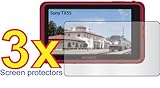 3x Sony CyberShot DSC-TX55 Camera Premium Clear LCD Screen Protector Cover Guard Shield Protective Film Kit (3 Pieces)