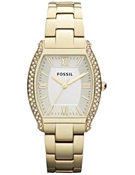 Fossil Wallace Three Hand Stainless Steel Watch Gold-Tone Es3176