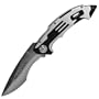 Matrix Silver Stainless Steel Folding Knife